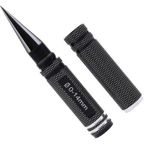 Trou Perforateur Carrosserie Shell Ouvre-Trou Alésoir Extensible Perceuse Outil de Bricolage avec Indicateur de Taille (1/5)
