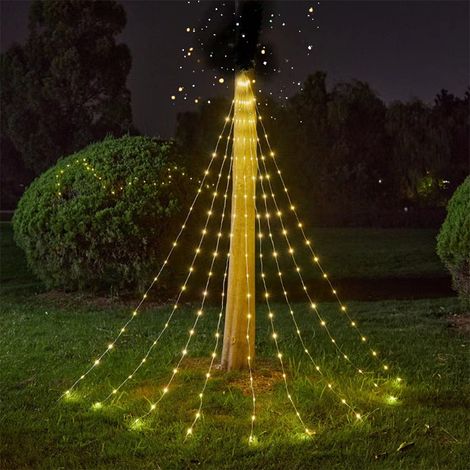 Mögliche Weihnachtsbaumbeleuchtung, 180 LEDs, Weihnachtsbaumbeleuchtung - Perfekt für Partydekorationen, Weihnachten, Feiern und den allgemeinen Gebrauch (1/4)