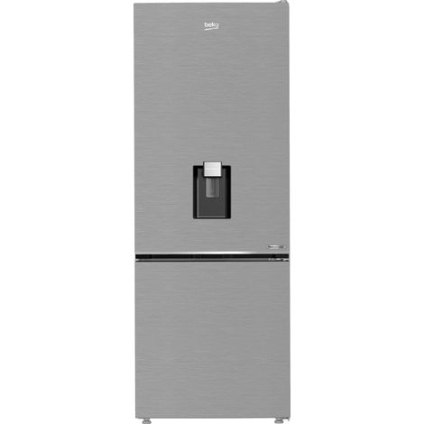 Beko B3RCNE564HDXB frigorifero con congelatore Libera installazione 490 L E Metallico (1/4)
