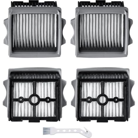 Lot de 4 Filtres HEPA de rechange pour Tineco FLOOR ONE S5 Combo / S5 Combo Power KIT aspirateur sec et humide (1/5)