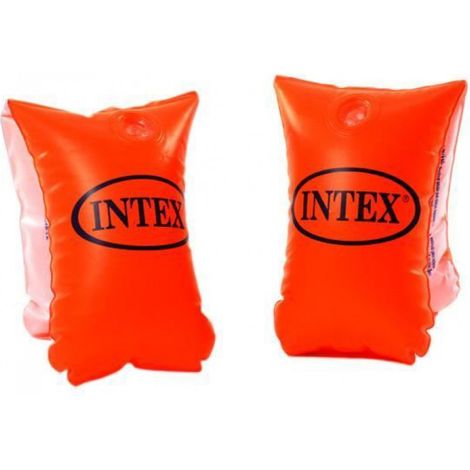 Brassards gonflables - - 6 ans et plus - PVC - Rouge fluo - Extérieur