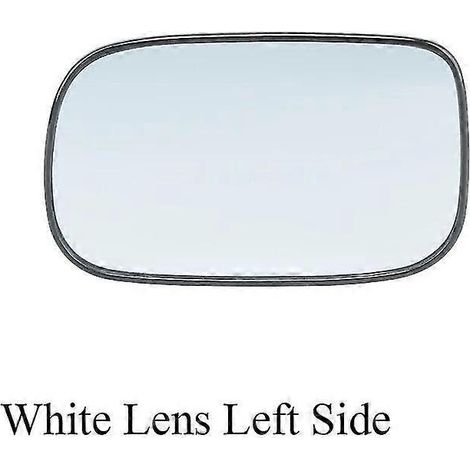 Beheizbare Außenspiegelgläser (weiß/blau) für HONDA ACCORD CM6 CL7 CL9 2003-2007, Autozubehör, Außenteile – linke Seite (weiß)