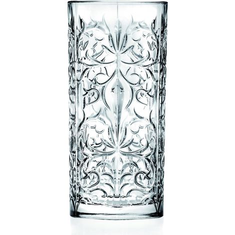 RCR Tattoo Transparente Gläser 370 ml Set mit 6 Stück