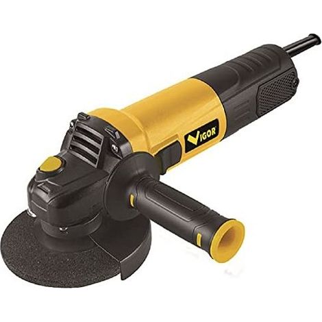 Vigor 9022713 VSM115-125-EC Smerigliatrice Angolare 1300 W Velocita' Variabile 2800-11000 rpm Disco 125 mm Attacco M14