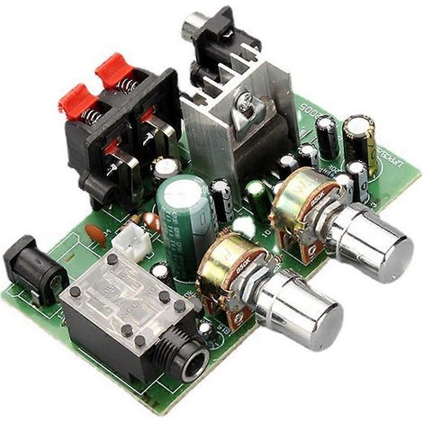Superflache 2 x 20W PA-2005 Digitale Zweikanal-Audio-Leistungsverstärkerplatine 12V (1/5)