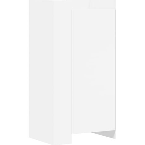 Maison Exclusive - Scarpiera Bianca 52x37,5x100 cm in Legno Multistrato