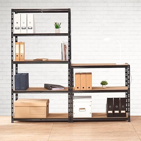 Rayonnage Combi H 97 cm - Tablettes agglomérées sans rebords - Maxiburo (1/2)