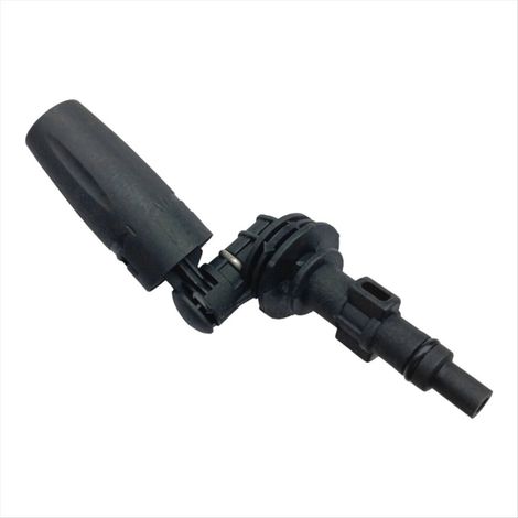 Adecuada para pistolas de agua a alta presión, equipada con una boquilla giratoria de 360°, puede pulverizar chorros de agua en forma de abanico o chorros de agua directos para el lavado de coches.