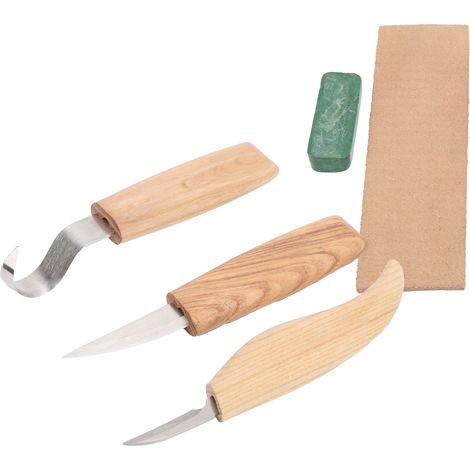 Pâte à polir pour affûter les couteaux de sculpture sur bois et cuir - Accessoire d'affûtage manuel