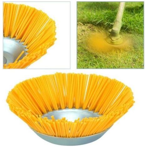 Universal 200x25.4 mm nylon brushcutter head for garden tools