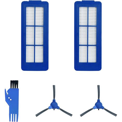 Accessoires aspirateur Eufy RoboVac G10 Hybrid, 11S Max, 15C, 30C, G30, filtres brosses latérales (1/5)
