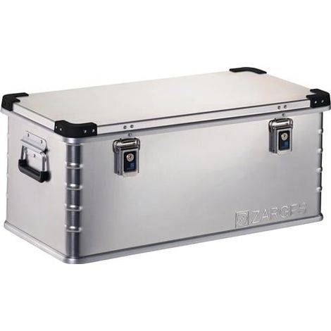 Boîte en aluminium Midi L800xB400xH330mm 81l avec fermeture à clapet (1/3)