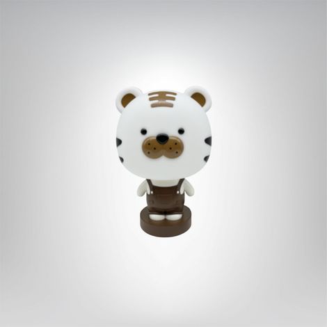 Lámpara LED decorativa con forma de tigre - Café (1/4)