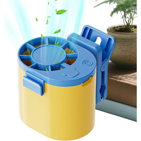 Mini Ventilateur Sur Pince Compact Appareil Silencieux Pour L'Été (1/5)