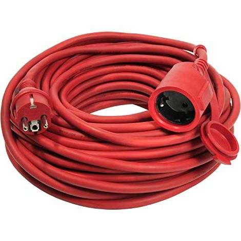 AS Schwabe 60210 Alimentazione Prolunga 16 A Rosso 10.00 m H05RR-F 3G 1,5 mm² (1/4)