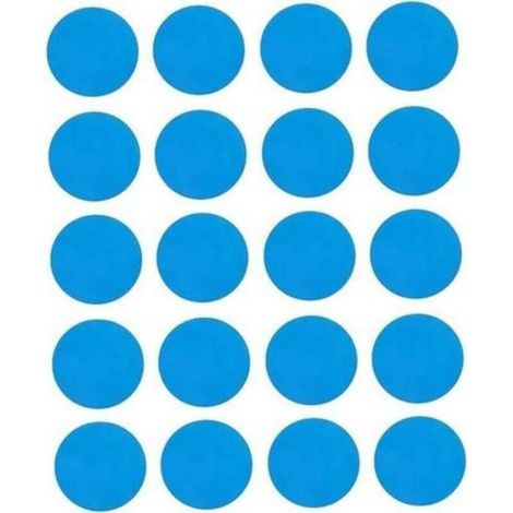 20pcs Patch Patch Direction Kit de réparation en Plastique Patches de réparation Auto-adhésive pour piscines Bateaux gonflables (1/4)