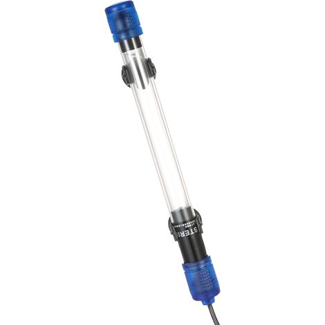 Lampe stérilisante UV submersible 9W pour aquarium, bassin et étang : traitement de désinfection de l'eau (1/3)