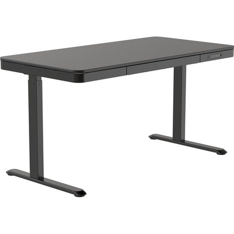 ACTIVEJET escritorio con ajuste eléctrico de altura 120x60 ET119S negro (1/5)