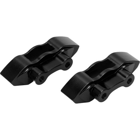 Lot de 2 étriers de freins avant et arrière en métal pour voiture RC LOSI SUPER BAJA REY 1/6 (pièces de rechange noires) (1/5)