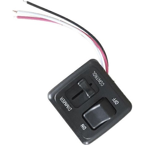 12V DC-Dimmer für LED-, Halogen- und Glühlampenbeleuchtung – Wohnmobil, Auto, LKW, Boot und LED-Lichtleisten (1/5)