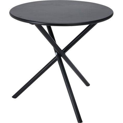 Gartentisch aus Metall, Ø 48 cm