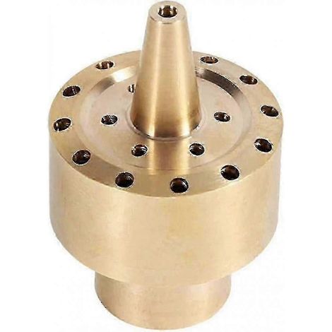 Kit de buse pour pompe de fontaine, tête de jet d'eau, ensemble de buse de fontaine, tête d'arrosage en laiton, buse pour bassin et piscine, accessoire de pulvérisation d'eau (1/5)