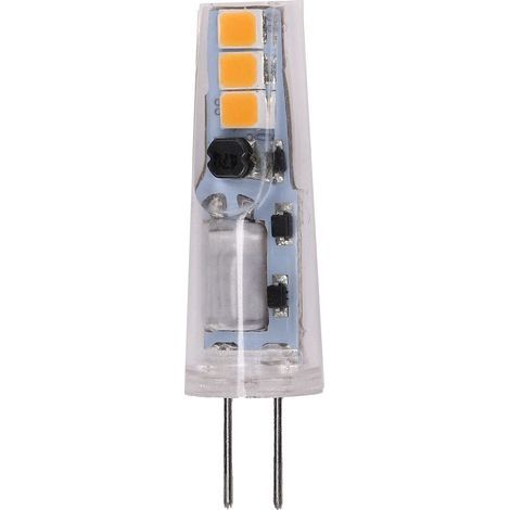 Ampoule G4 2W 200LM 2835 – AC/DC 12V – PC – mini – lustre / plafonnier / lampe cabinet – blanc chaud (1/5)