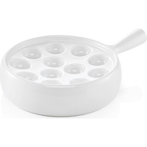 Poêle à escargots en Porcelaine Ø 200 mm - 12 Trous - Was Germany