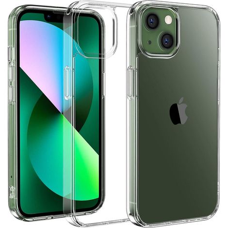 Stoßfeste, transparente Schutzhülle für iPhone 13 (6,1 Zoll) – kratzfest (1/5)