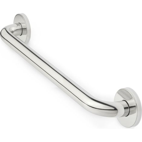 30 cm langer Sicherheitshandlauf aus gebürstetem Edelstahl