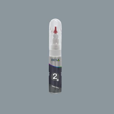 Stylo retouche peinture Gris Argent RAL 7001 Mat