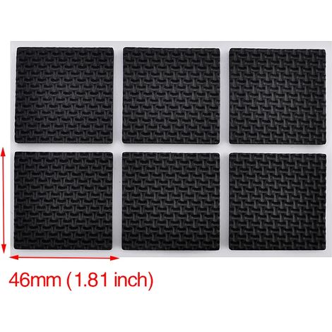 (Ensemble de 2 pièces) Patins auto-adhésifs pour pieds de meubles, antidérapants, amortissants, protection pour tables et chaises.