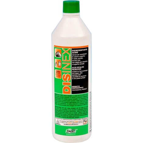 Facot DISINEX VIRAGGIO Disincrostante concentrato calcare scambiatori calore 1 LT 1 LT (1/4)