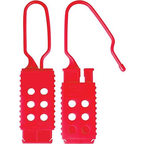 Master Lock 428 Lockout Nylon Hasp - Non Conductive MLKS428 (1/3)