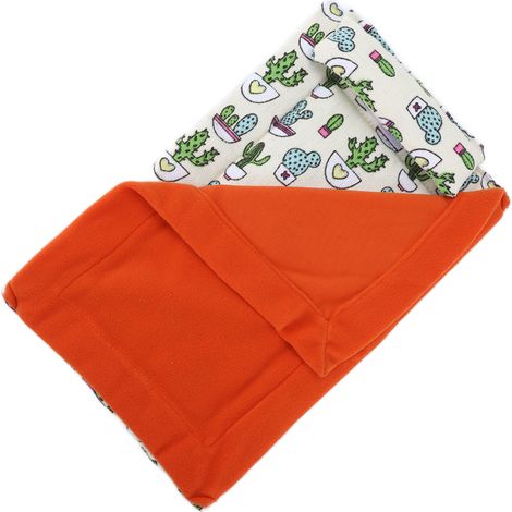 Sac de couchage moelleux pour reptiles avec oreiller et couverture pour dragon barbu, gecko léopard et lézard (1/5)