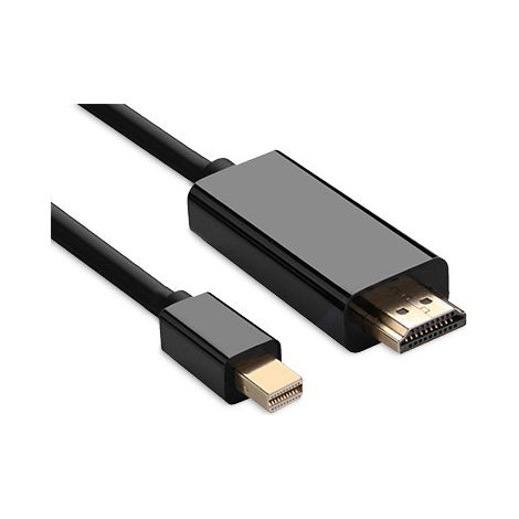 Hamlet XVCMDP-HDM180 Videokabel-Adapter 1,8 m Mini DisplayPort HDMI Schwarz (1/4)