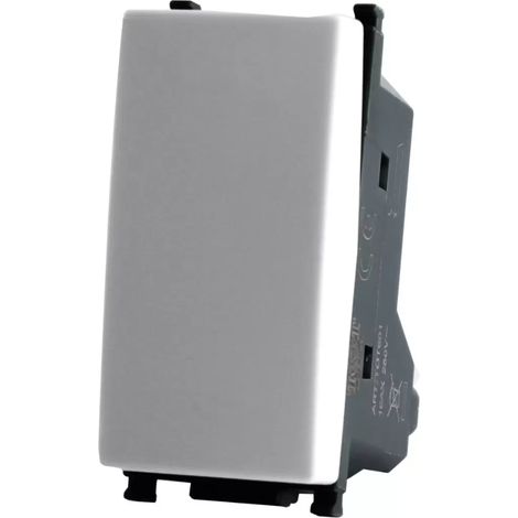 PULSANTE 605B/VMR-PLN BIANCO