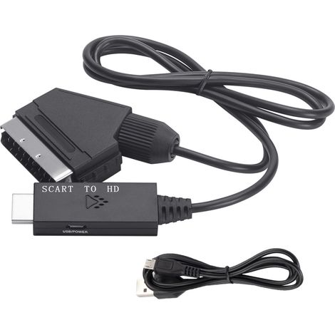1080p Plug-and-Play-Konverter, unterstützt VHS-Videorecorder, DVD-Recorder und USB-Stromversorgung (1/5)