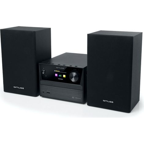 Equipo Hifi Con CD 40W MUSE M-70 DBT BLACK Bluetooth Sí USB 2.0 2