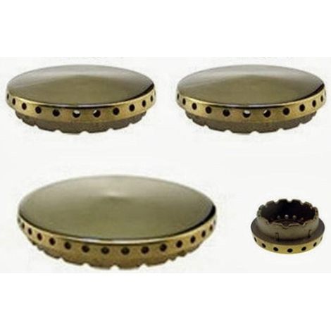 SPARTIFIAMMA ADATTI CUCINA GAS AREILOS - X PER IN OTTONE 2 fornelli medio L 125 (1/2)