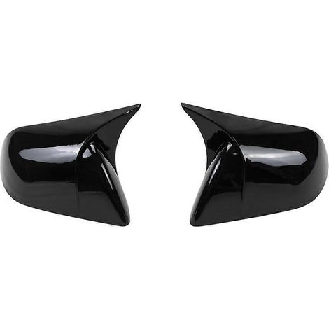 Cache de rétroviseur extérieur de voiture, garniture de protection, coque de rétroviseur latéral pour Tesla Model 3 2016-2024, noir brillant (1/5)