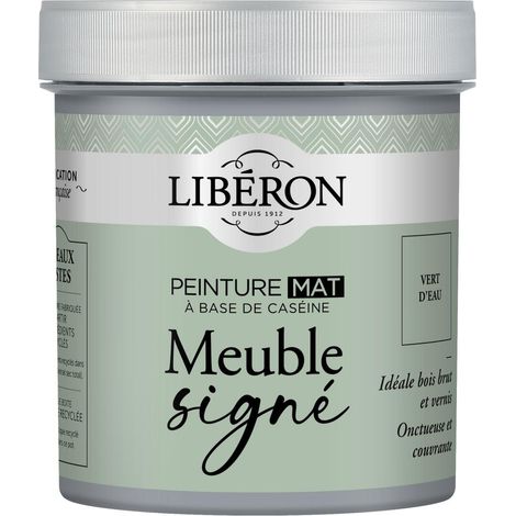 Peinture meuble à base de caséine LIBERON Vert d'Eau mat 500 ML (1/4)