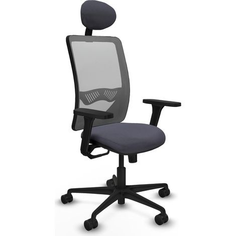 Bürostuhl piqueras y crespo Zulema schwarz Schaumstoff hochdicht (1/2)