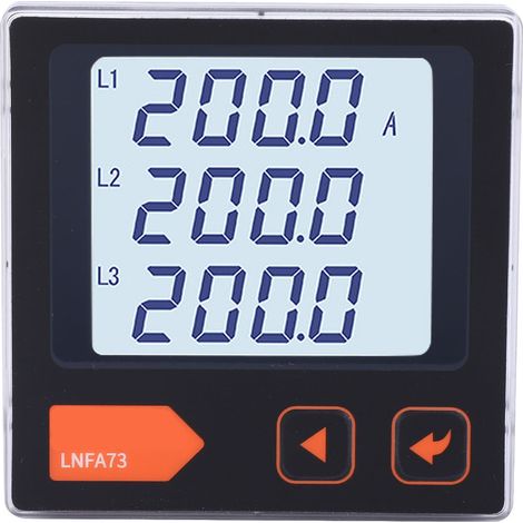 LNFA73 Intelligent LCD Display Digital Three-Phase Current Meter AC AmmeterLNFA73 (1/5)