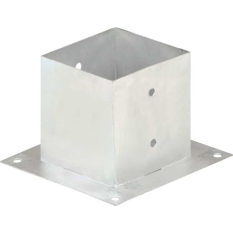 Maison Exclusive - Ancres de poteau 4 pcs Métal galvanisé 141 mm (1/5)
