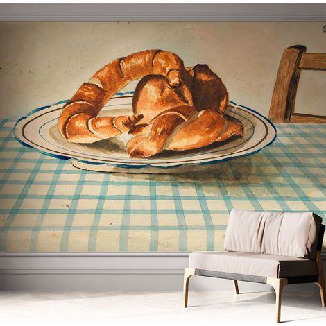 Fotomurale adesivo stickers - murali decorativo - soggiorno moderno - effetto realistico - Dolci da forno 312x219 cm (1/5)
