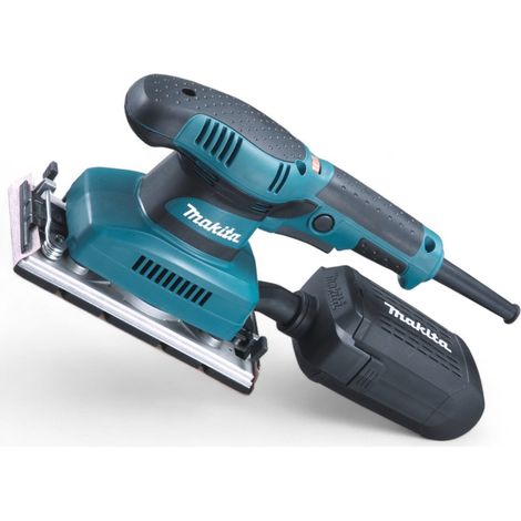 Levigatrice orbitale silenziosa ed ergonomica con controllo della velocità BO3711 Makita 190 watt (1/2)