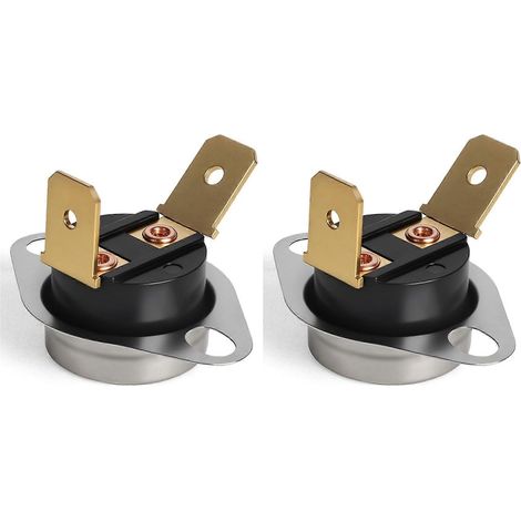 Thermostat de sécurité haute température 2X D510702 pour laveuses et sécheuses Alliance Laundry, Speed Queen et Huebsch (1/5)