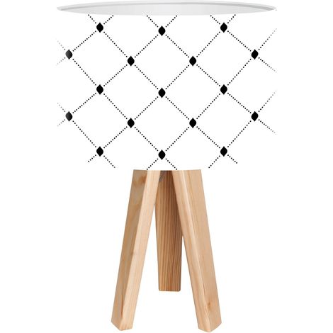 Lampe de chevet stamps foto-203 - Bois clair (1/3)