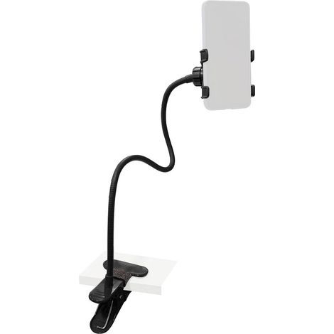 Universelle Handyhalterung – Clip-Halterung für Bett, Schreibtisch und Live-Streaming, verstellbare Halterung für alle Smartphones (1/5)